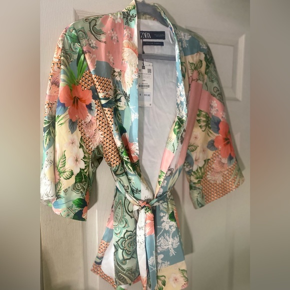 🧡NEVER WORN! Zara | Style: Kimono | Size: Small | Condition: New | Lined Inside - Picture 2 of 11
